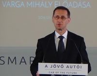 Varga Mihály Nemzetgazdasági miniszter